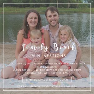 family mini sessions lake zurich