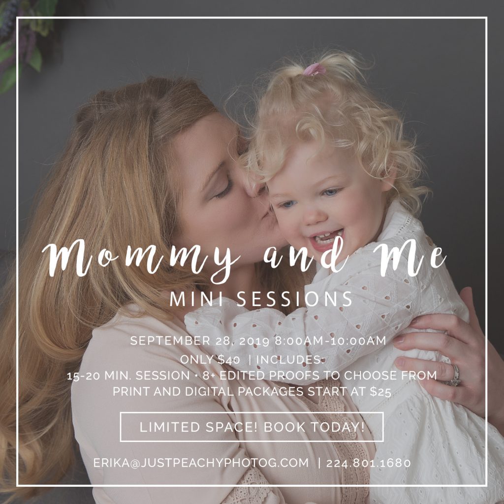 Mommy and Me Portrait Mini Sessions 2019
