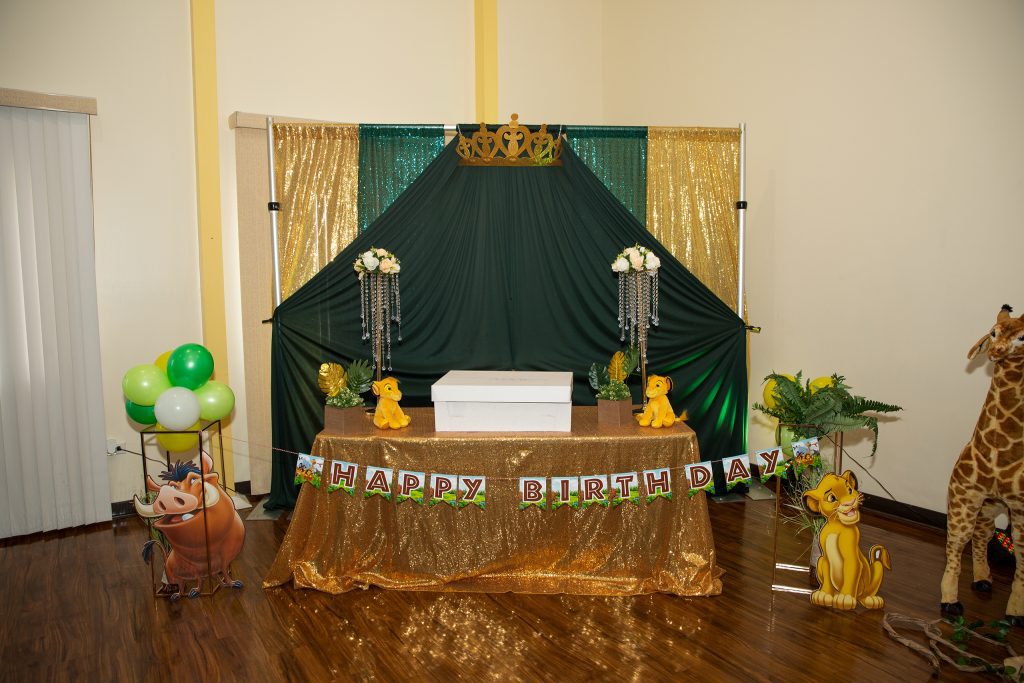 East Dundee Event Cake Table Jungle Theme